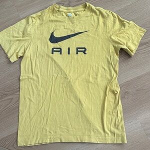 Nike Air Men's Short Sleeve Yellow Tee